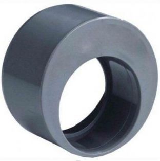 PVC Verloopring 110x40MM excentrisch